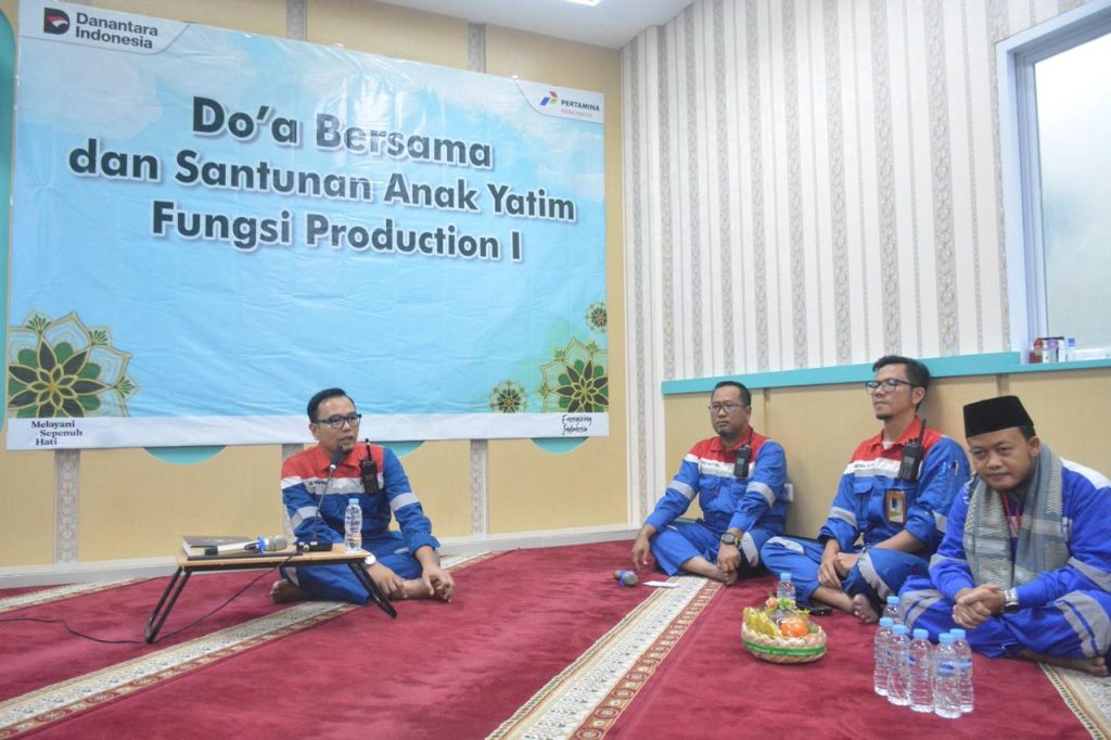 Pertamina Patra Niaga Kilang Balongan Seimbangkan Kinerja Operasional Dengan Doa Bersama dan Santunan Anak Yatim 1 IMG 20260720 WA0011